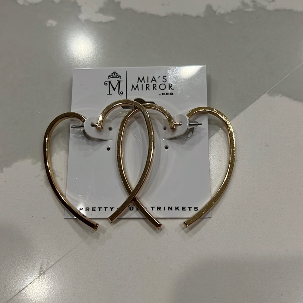 Heart earrings!